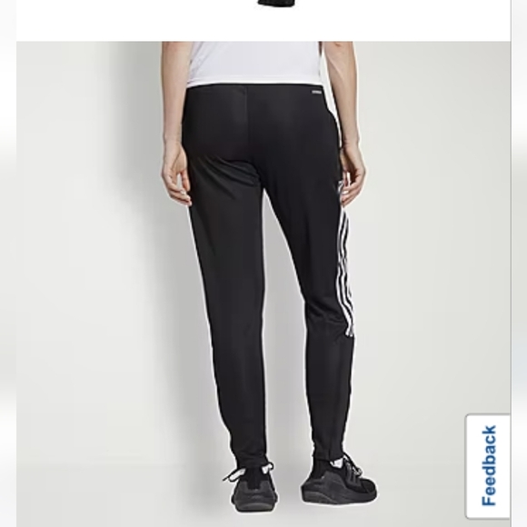 Adidas Tiro 21 Black White Striped Trackpant Women Size Small - Picture 4 of 11